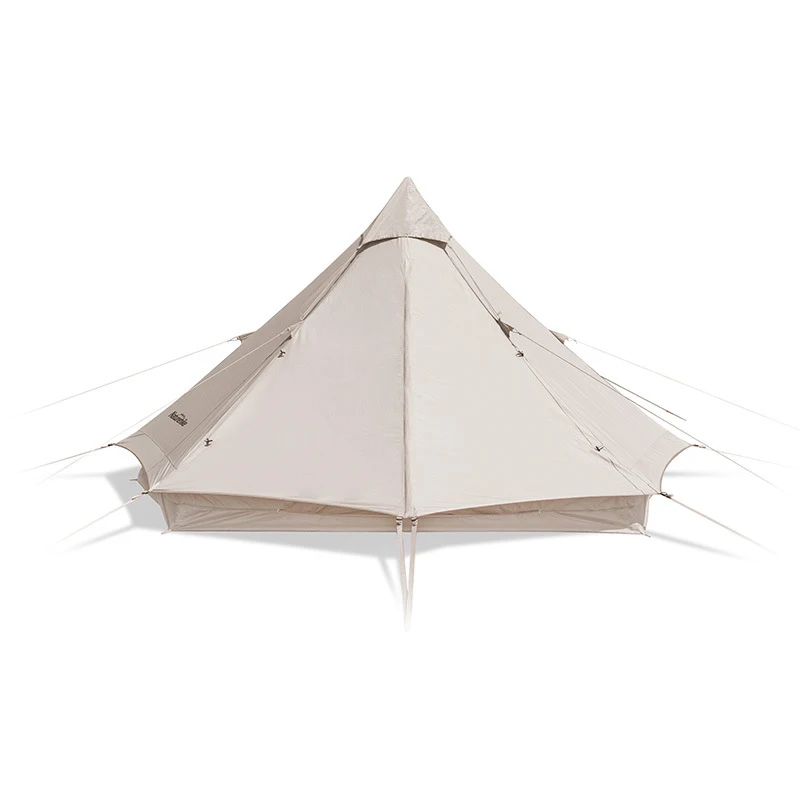 

Outdoor camping outing Deluxe thickened cotton pyramid tent Indian tent