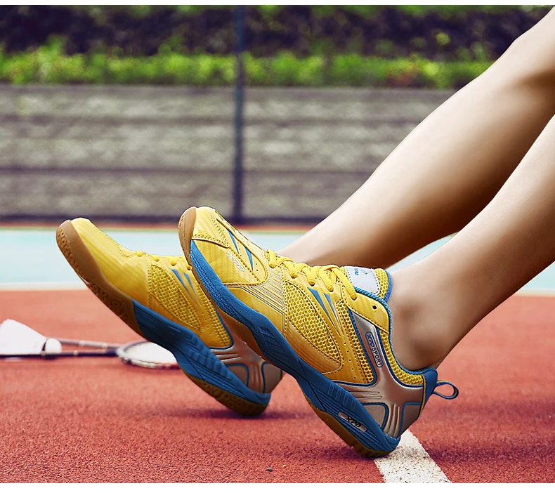 
Hombre 2020 Women Casual Sports Sneakers High Stress Leather MD Outsole Badminton Tenis Shoes Men 