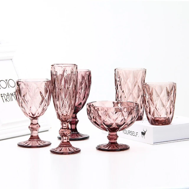 

Popular glass mug glass goblet Champagne glass wineglass set, Multi