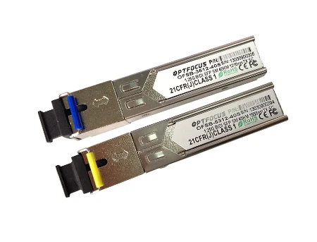 1550nm 40Km Fiber Optical Cable Module SM MM 1.25G FTTX Metal