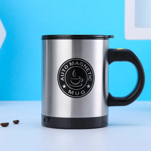 

Magnetized mixing cup, table coffee/tea/hot chocolate/milk/white flavored cup