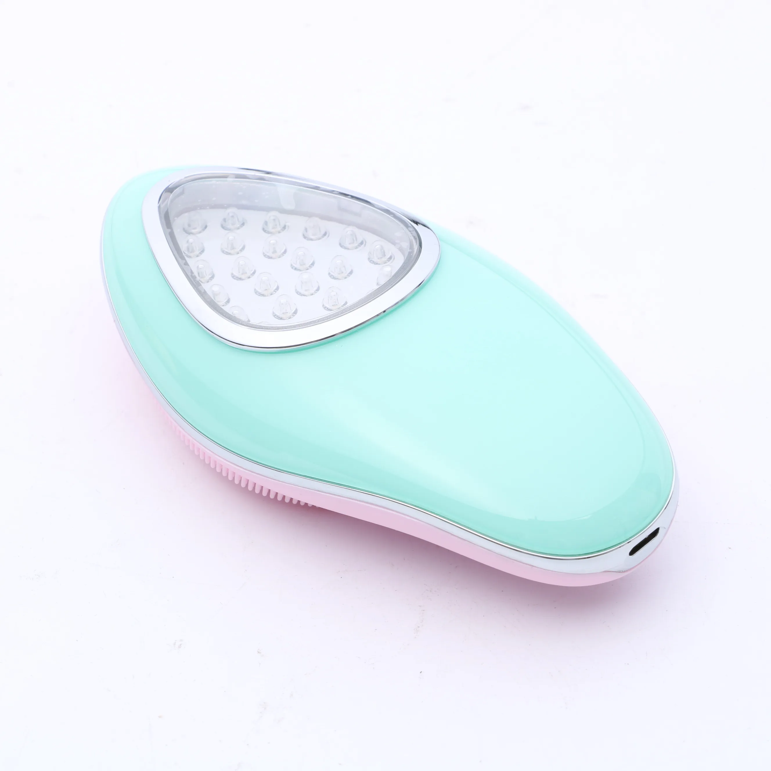 

Multi-Function LED Light Silicone Facial Cleansing Brush 2021