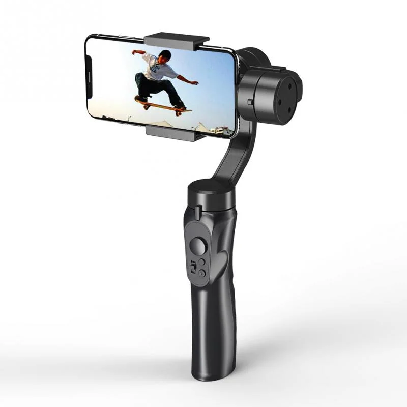 

In Stock 3-Axis Handheld Gimbal Stabilizer Focus Pull & Zoom for Smartphone Phone Action Camera Video Record Vlog Live, Balck