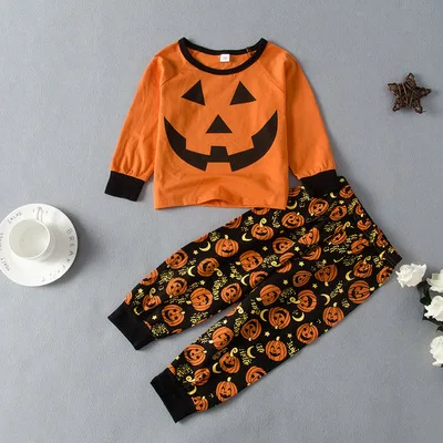 

F41289A Autumn winter Europe and the United States new style fashion children print baby boys' clothing sets kid clothing set