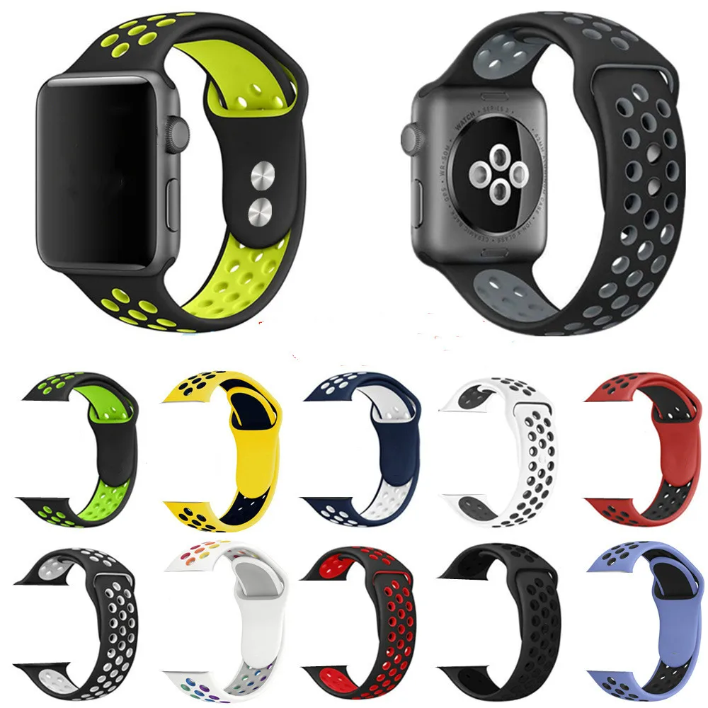 

Sports Strap for apple watch 5 4 3 44mm 40mm iwatch band 42mm 38mm Pride Edition silicone bracelet correa for apple watch band