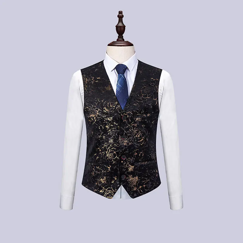 Floral Printed 3 Pieces Ready To Ship In Stock Suits For Men - Buy Men ...