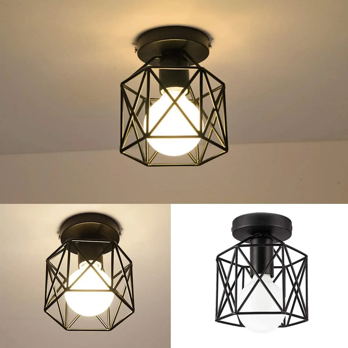 Modern iron creative simple chandeliers pendant lights