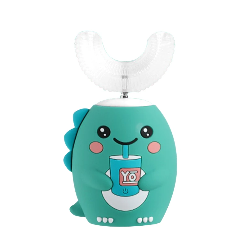 

Novel U-shaped silica gel tooth protection safety toothbrush for children