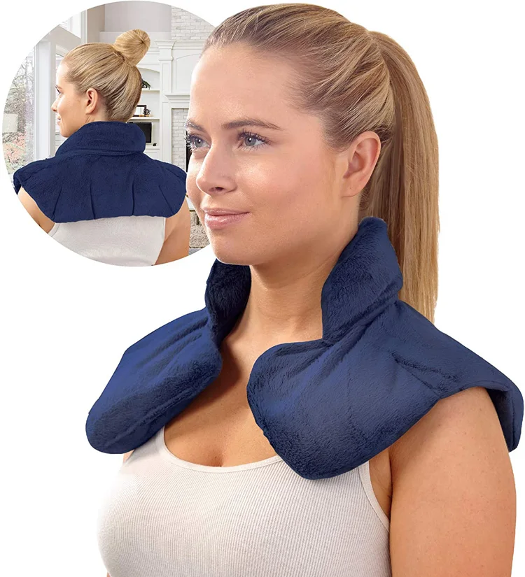 Plush Muscle Pain And Tension Relief Microwaveable Neck And Shoulder