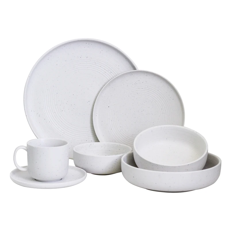 

Western design porcelain ceramic dinnerware sets for home hotel restaurant use