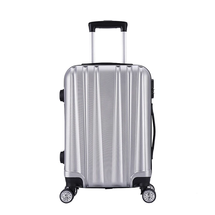 

Factory Wholesale ABS Carry-on Airplane Travel Trolley Suitcase Luggage, Customized color