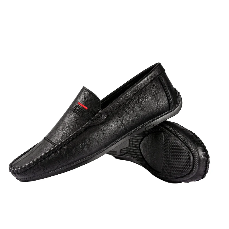 

New arrival casual shoes men loafer leather comfort dress shoes & oxford men slip on loafers, Smooth surface and crocodile pattern