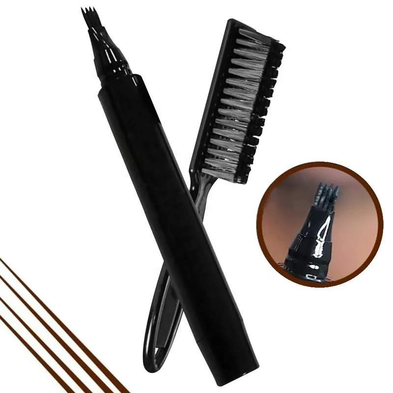 

OEM Waterproof Beard Filler Pencil Kit Private Label Long Lasting Beard Pen For Men