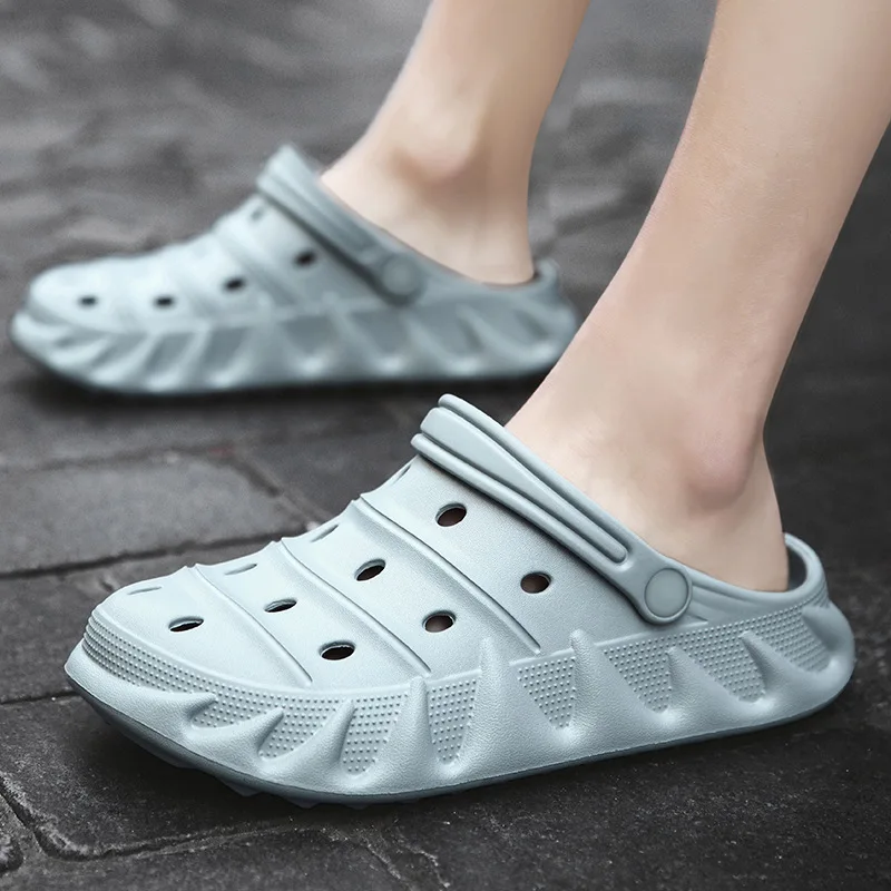 

2021 Hot Summer Trend Clogs Beach Breathable Sandals Couple Outdoor Shoes Garden Water Shoes Hard-wearing Home Slipper, 5 color