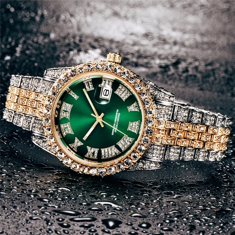 

In stock Diamond Bezel Watch Watch For Man Original Rolexeble Watches Luxury