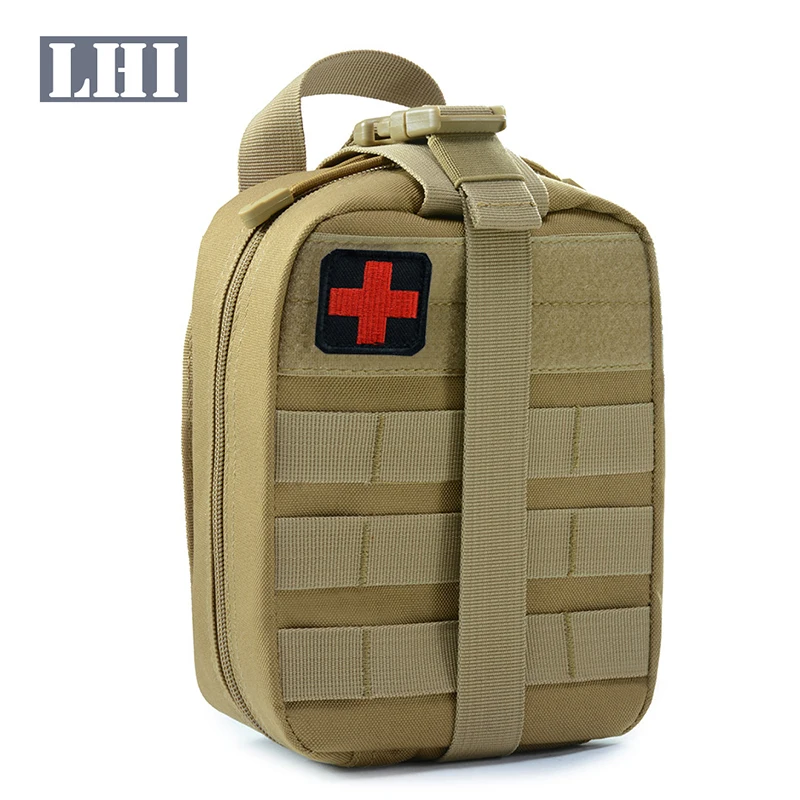 

LHI Custom Waterproof Oxford Tactical Military Medical Waistbag Fanny Bum Belt Waist Bag For Man