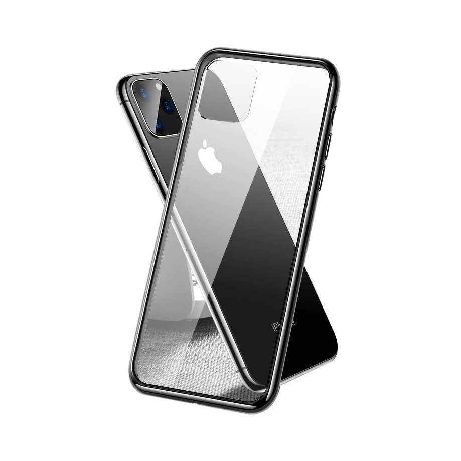 

hot selling accessories transparent glass mobile cover phone case for OEM