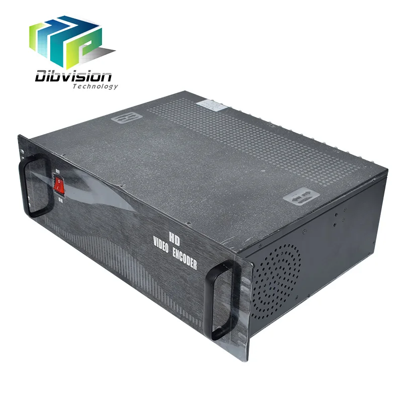 

16 HD channels H.265 HEVC ip to ip transcoder build in encode decode function