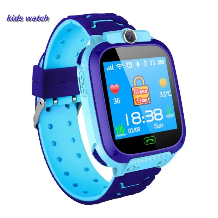 

Q12 Smartwatch Not Waterproof LBS Positioning Children Setracker APP SOS Voice Monitoring Two-way Dialing GPS Kids Smart Watch
