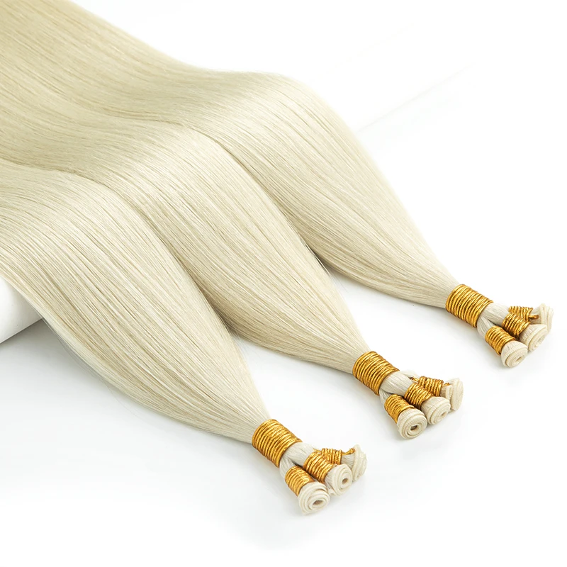 

2022 Top Quality Factory New Hair Weft Replace To Hand Tied Weft Thick End Trame De Genie genius weft extension