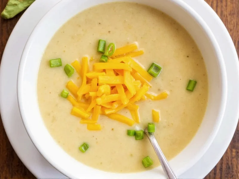 Easy Potato Soup Slow Cooker Recipe in 5 Steps