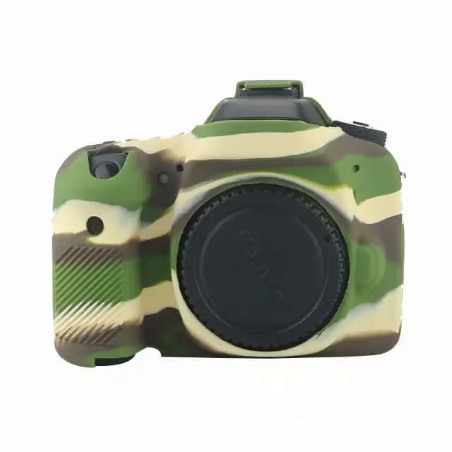 

For Canon Camera 80D 85D 800D 700D 600D 650D Silicone Case Shell Camera Bag Protective Cover Shockproof DSLR Camera