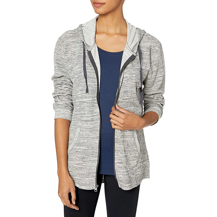 

Most sold products 2021 high quality custom logo Full Zip woman sport wear Hoodie, Customized