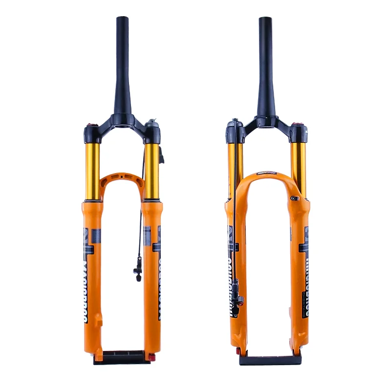 

27.5 inch 29 inch DH Bicycle Fork Magnesium Alloy MTB Mountain Bike Air Suspension Front Fork with Adjustable Damping