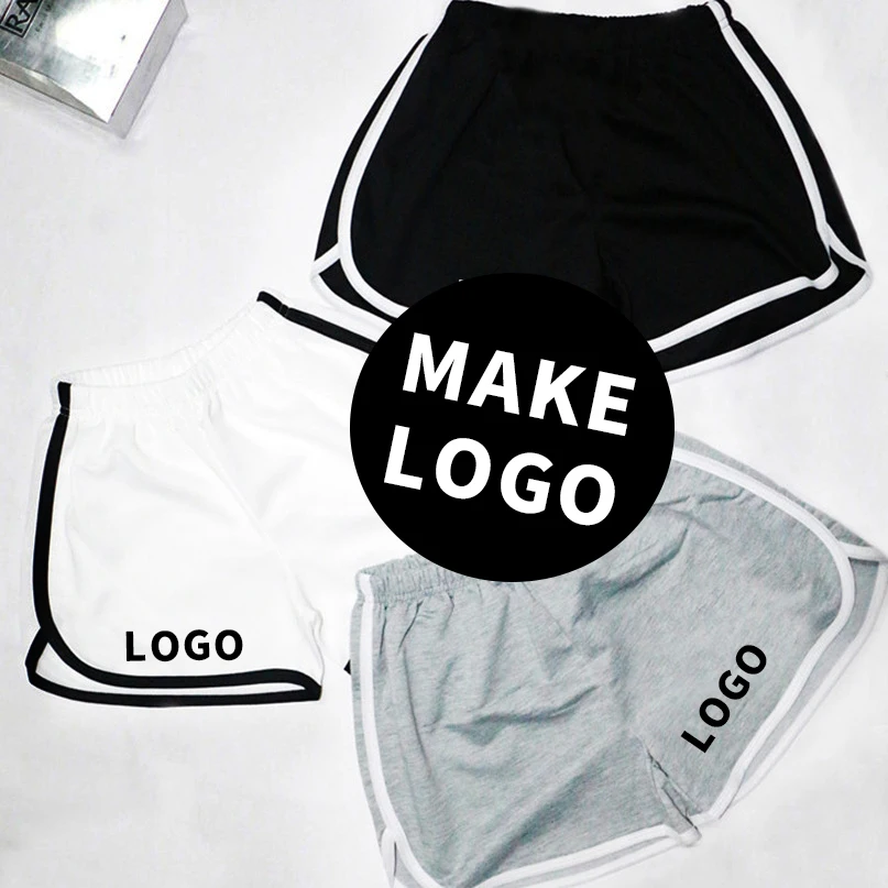 

woman clothing solid color Summer New Casual Thin Shorts Elastic Drawstring Patchwork Soft Women Sports Shorts