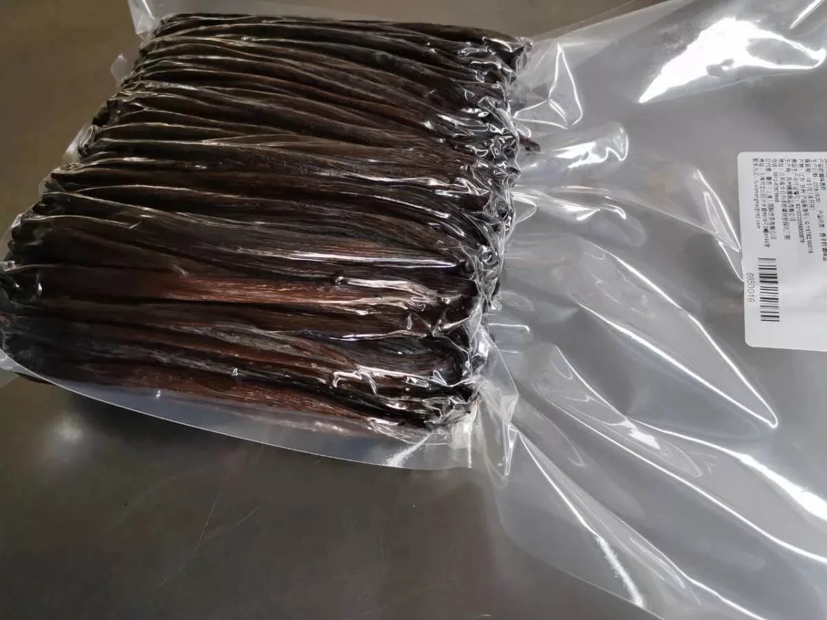 
All Natural 14-18cm A Grade Madagascar Vanilla Beans with KG Price 