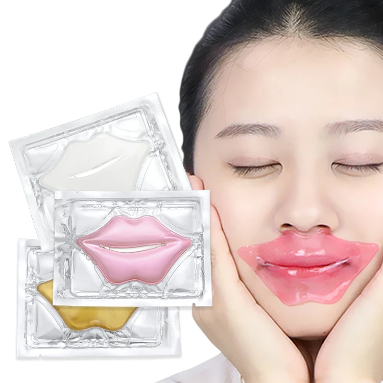 

Custom Private Label Overnight Sleeping Clear Collagen Moisture Wrinkle Hydrogel Hydrating Plumper Pink Lip Gel Mask