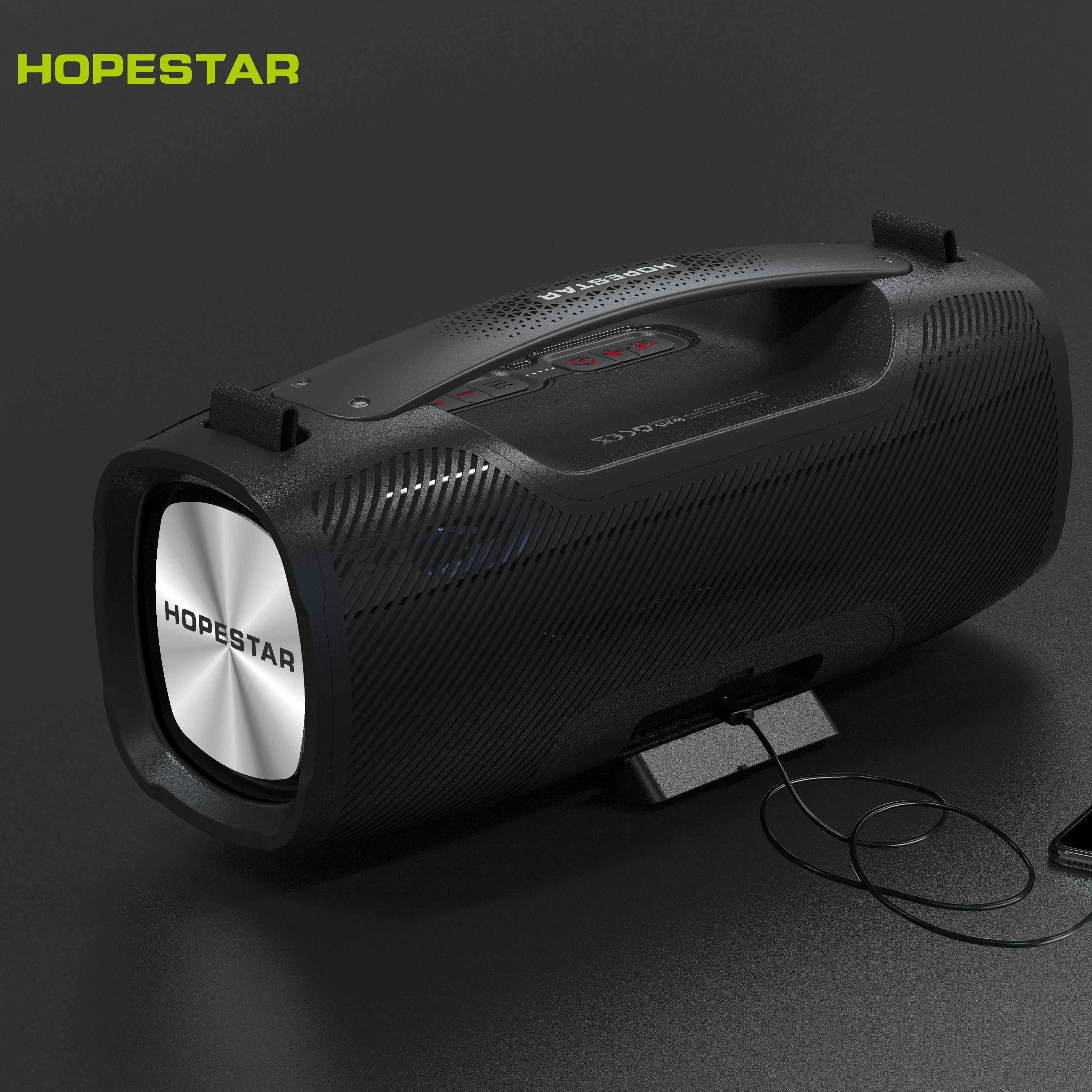

HOPESTAR A6PRO Top Selling rechargeable colorful lights portable speaker