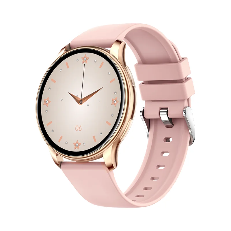 

1.32 HD screen Fashion Ladies Smartwatch KM09 body temperature BT call LC11 heart rate watches for women reloj smart watch 2022