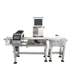 JZXR SUS 304 Combined Machine food Metal Detector and Checkweigher with pusher rejector