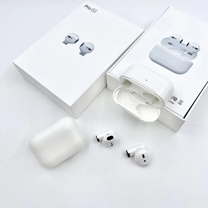 

Pro 5s Amazon Ebay Hot Sales Rename In Ear TWS Earbuds Wireless Headphone Mini Pro5s Earphones, White and black