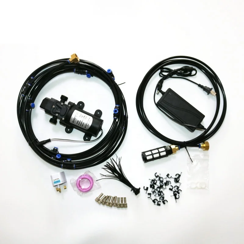

Low pressure water fog /mist System for sanitizing tunnel project or defeat virus
