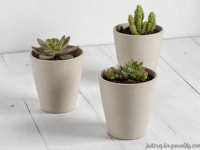 diy cement plant pots