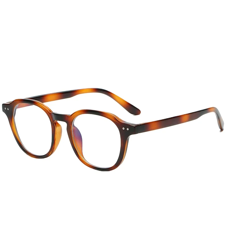 

2021 Vintage Fashion Eyewear Square Eyeglasses Frames Computer Frame Anti Blue Light Blocking Glasses