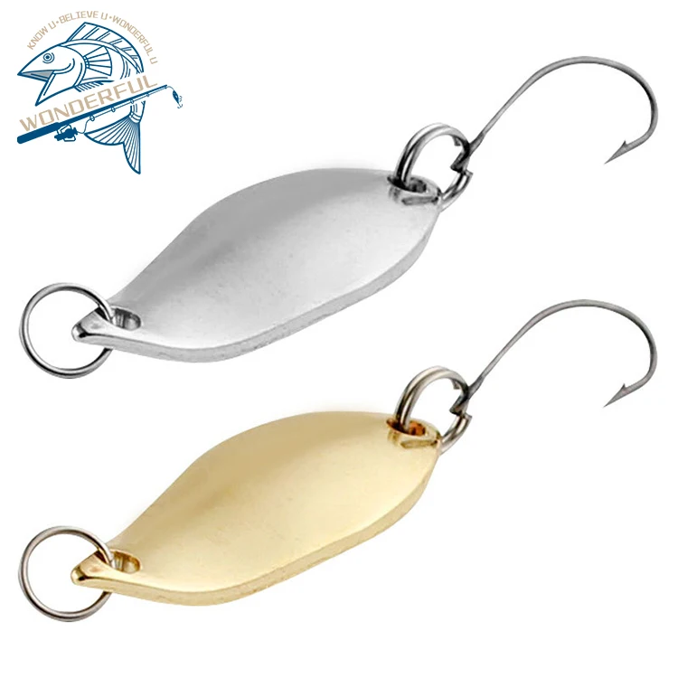 

Switch Blade Thin Fin Rare Vibe Spinner Holographic Foil Brass Blade Stainless Steel Jet Head Metal Spoon Fish Metal Jig Lure