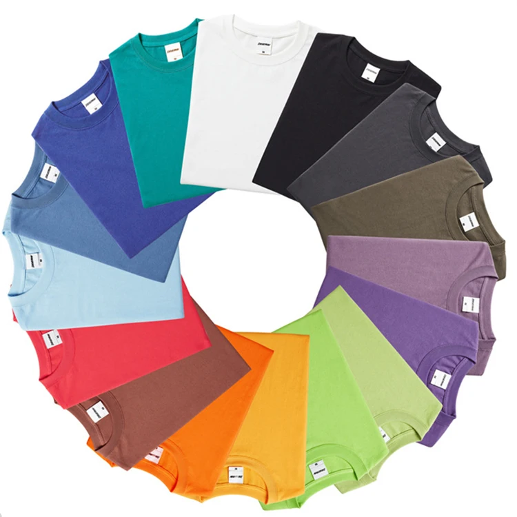 

16 Colors Boy's plus size t-shirts high quality men oversized plain t-shirt in bulk