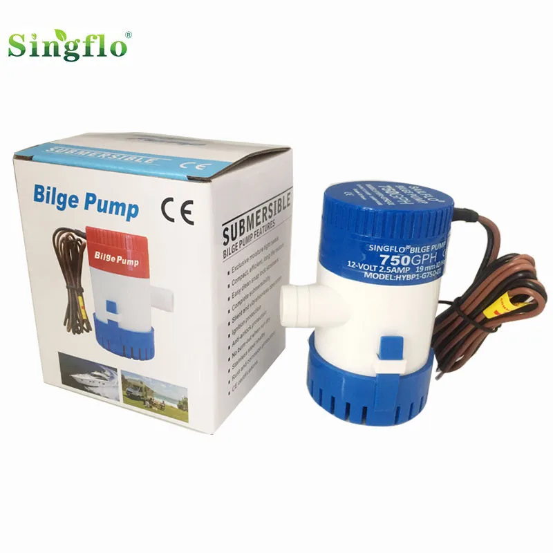 High Quality 1100gph 24v Bilge Water Pump Boat Marine Bilge Pump With