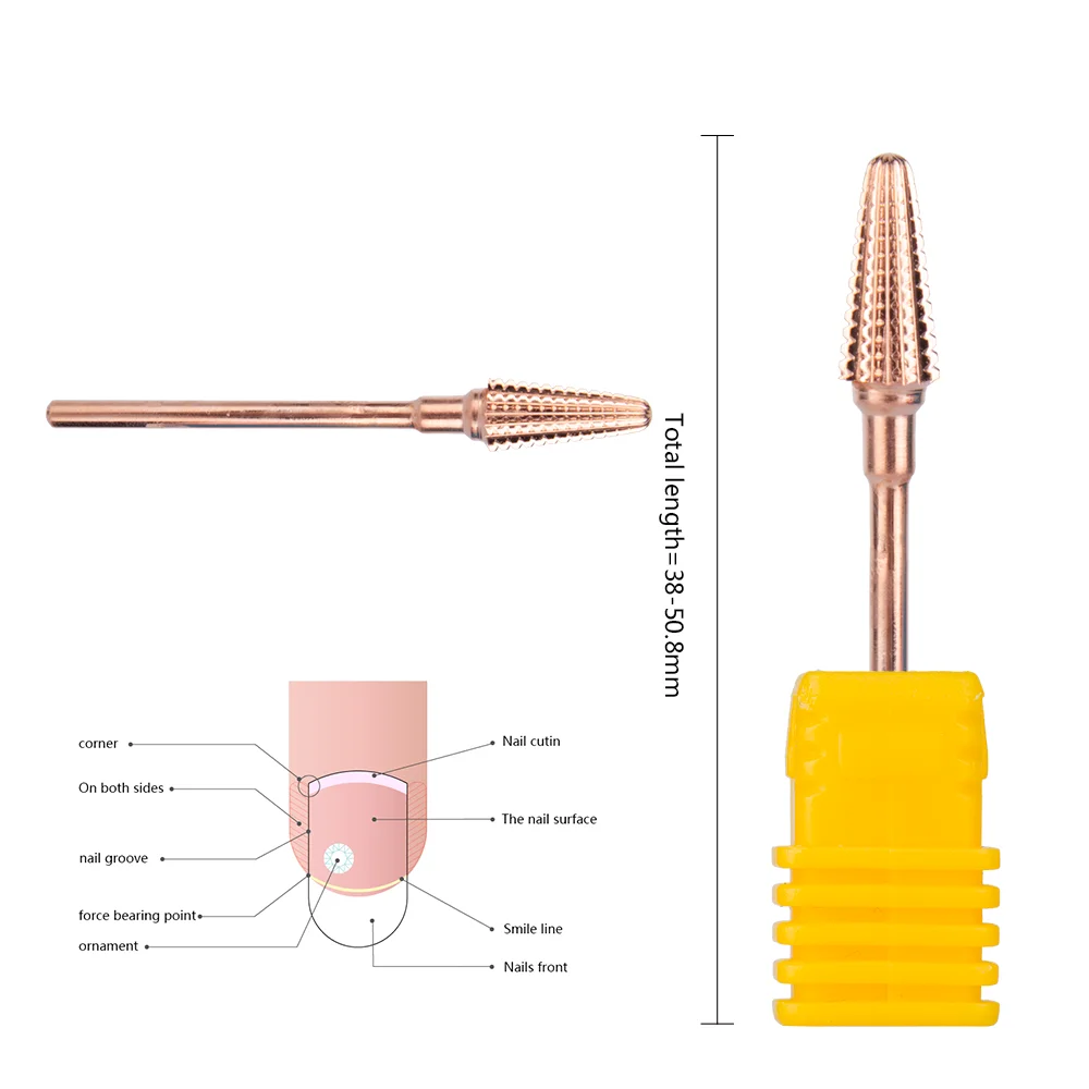 

Disposable Manicure Pedicure Tornado Bit Purple Coating For Manicure