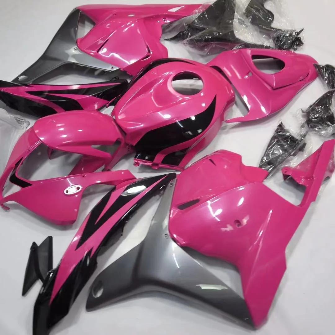 

2021 WHSC wholesale ABS Plastic Fairings Kit For HONDA CBR600 2009-2012 Fairing Kit Pink, Pictures shown