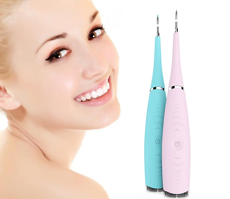 

Portable Electric Sonic Dental Scaler Tooth Stains Tartar Tool Dentist Teeth Whitening Oral Hygiene Tooth Calculus Remover