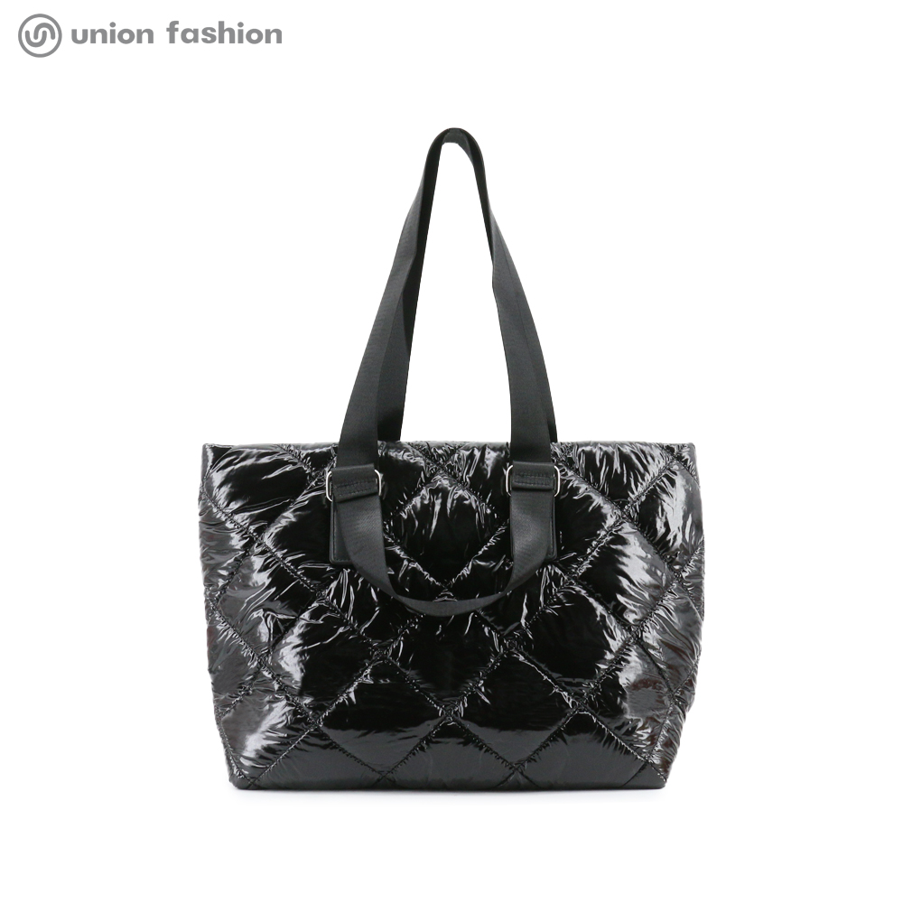 

Wholesale Super Cute Shopping Beach Large Women Nylon Tote Bags With quilting, Black