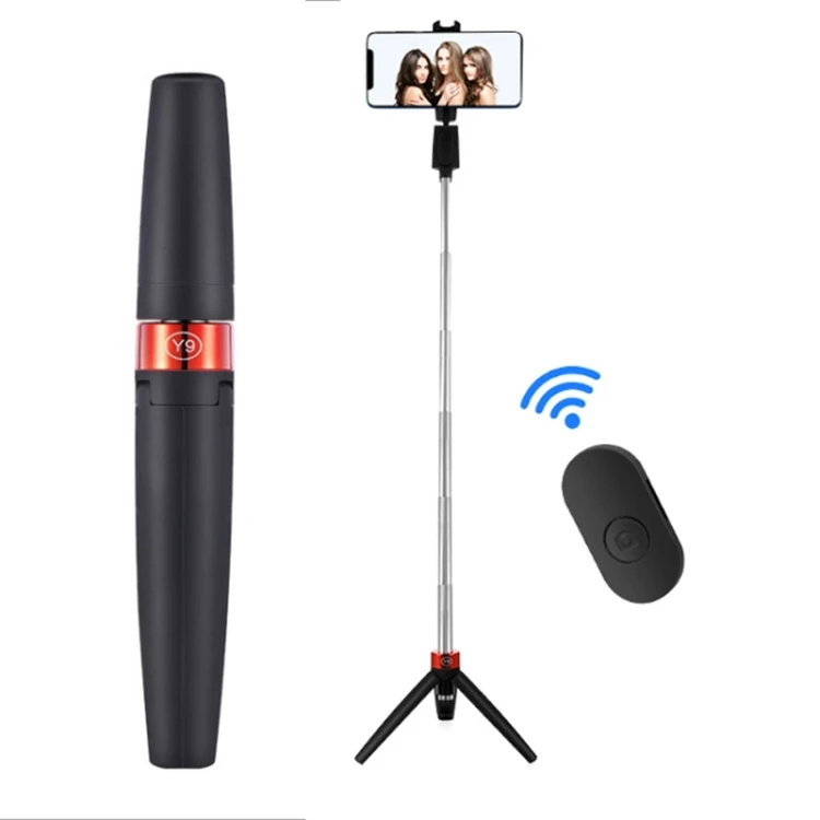 

Portable Selfie Stick Integrated Video Broadcasting Tripod Lightweight Foldable Selfie Stick