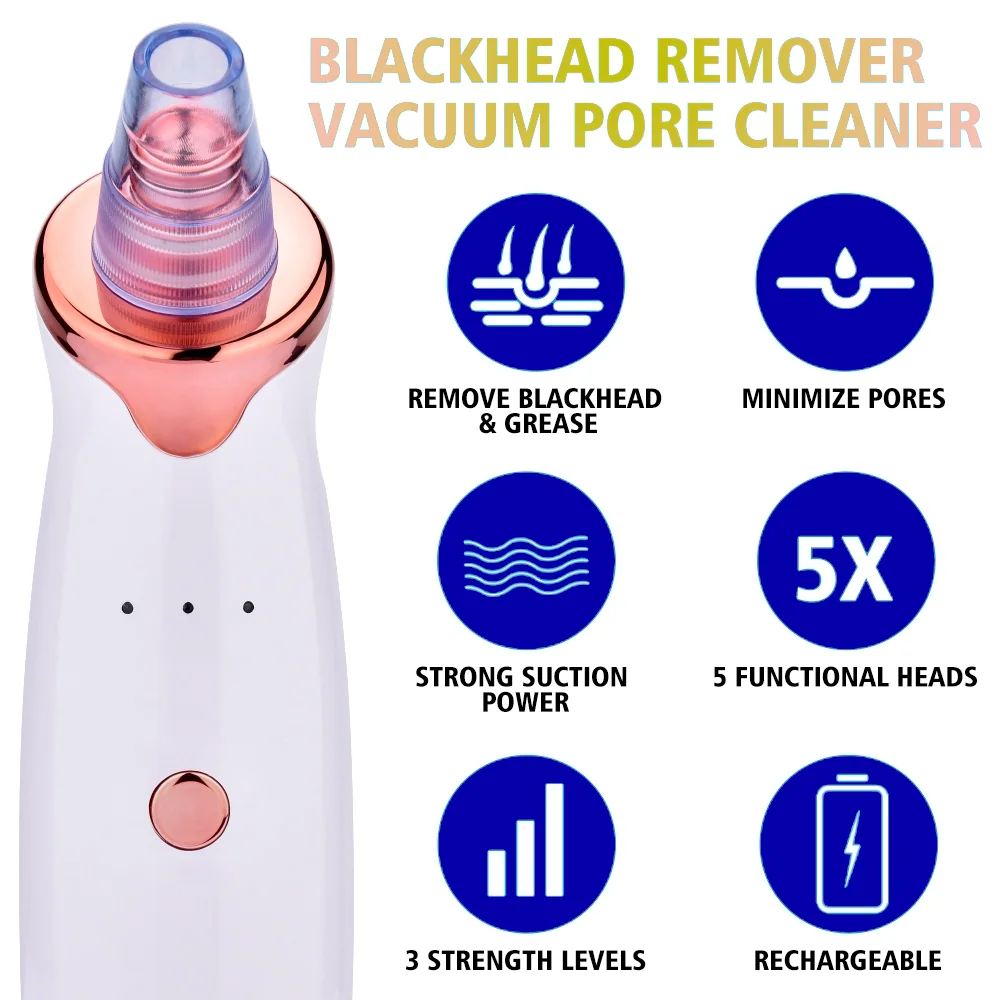 Best Selling Beauty Products Facial Pore Suction Vacuum Acne Black Head