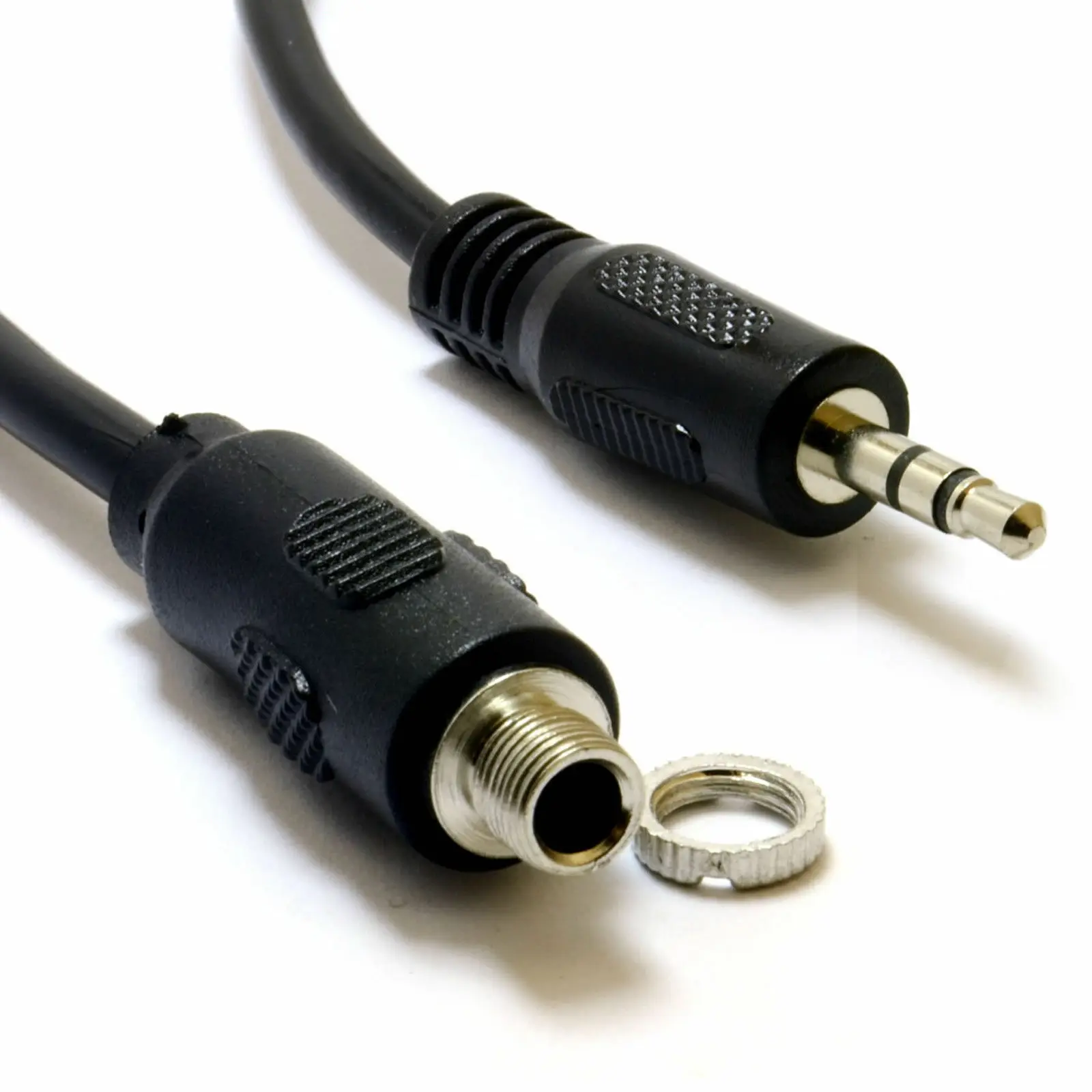 

OEM ODM audio video cables 3.5mm stereo panel mount male to female 3.5mm Stereo Panel Mount Cable 300mm