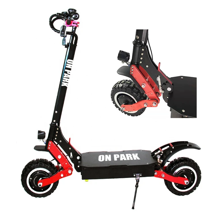 

60V 5600w powerful two big wheel dual motor heavy duty off road electric scooter