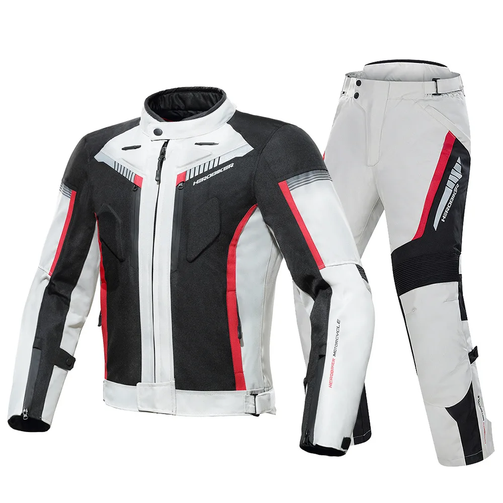 

OEM/ODM men's motorcycle auto racing wear suit riders riding jackets and Pants sets motocross jersey